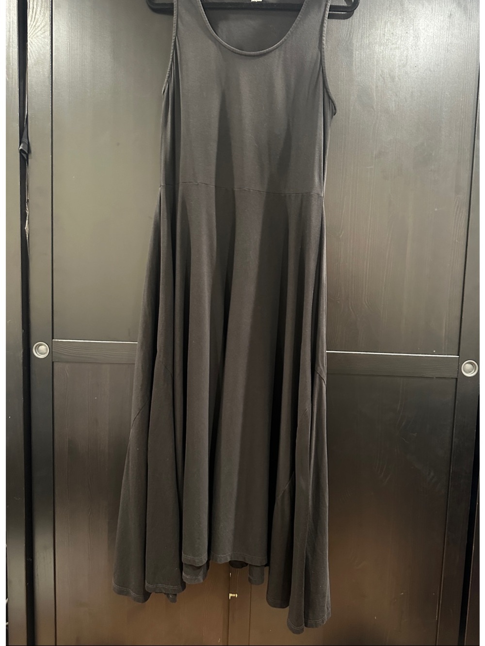 Patagonia Black Sleeveless Flared Maxi Dress